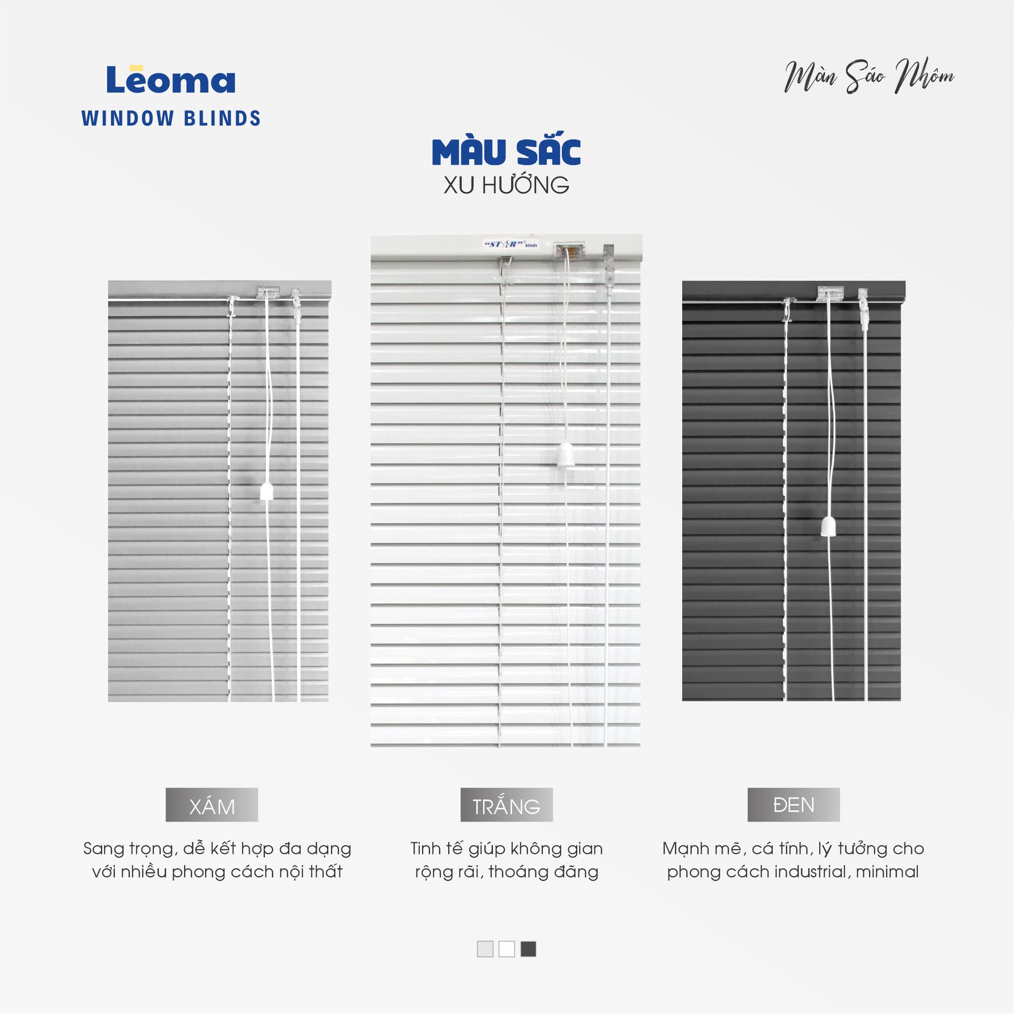 Bảng màu màn nhôm